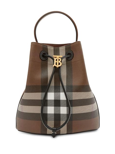 burberry small tb bucket bag